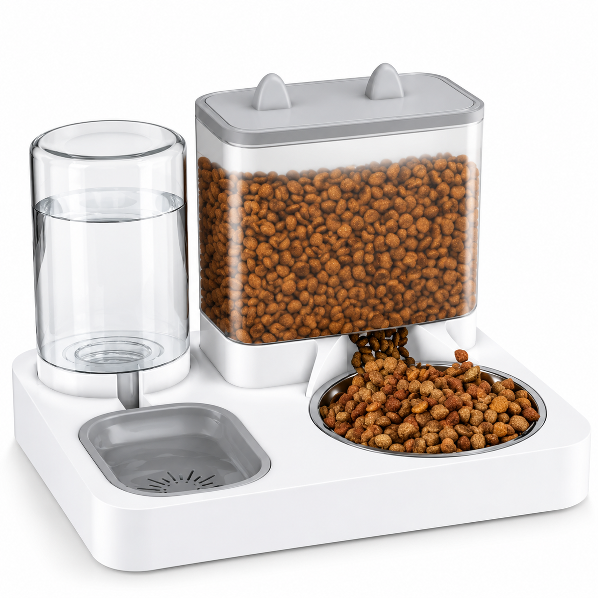 Pet Feeder & Water Dispenser