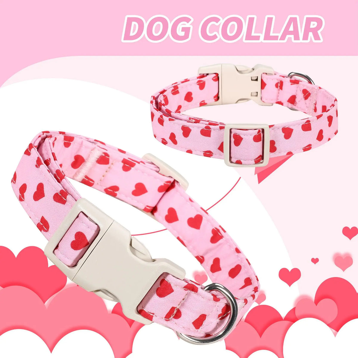 Adjustable Nylon Dog Collar