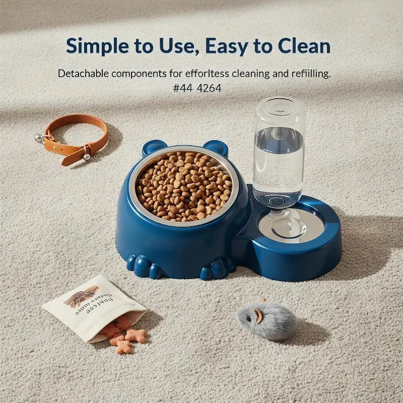 2-in-1 Elevated Pet Bowl