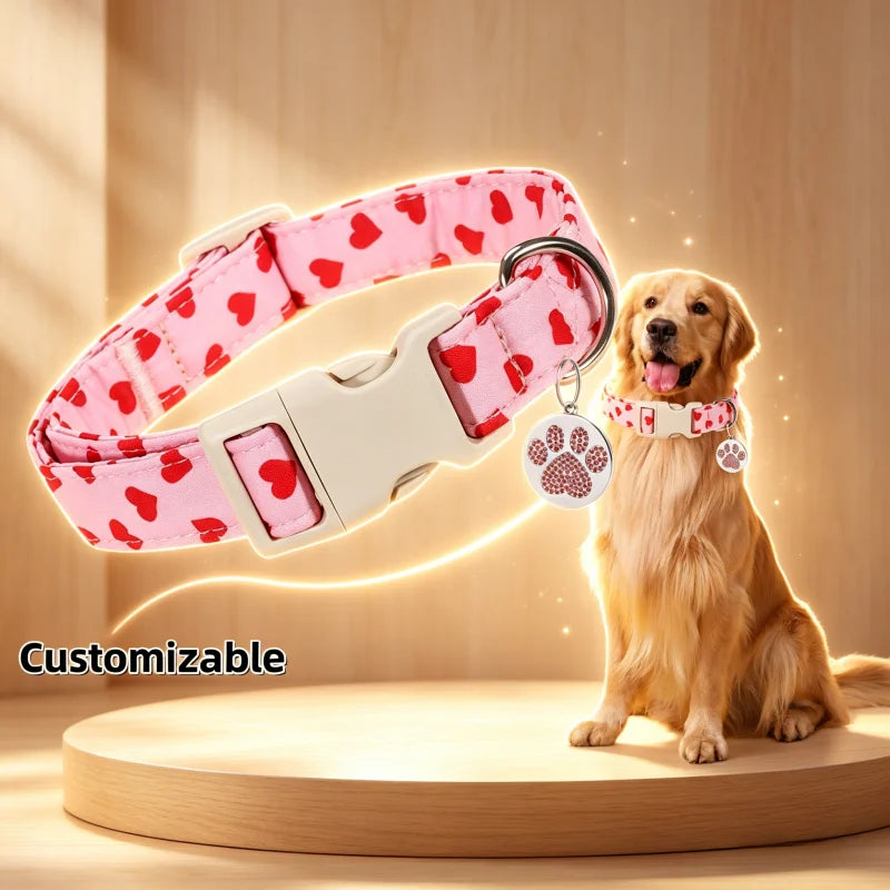 Adjustable Nylon Dog Collar